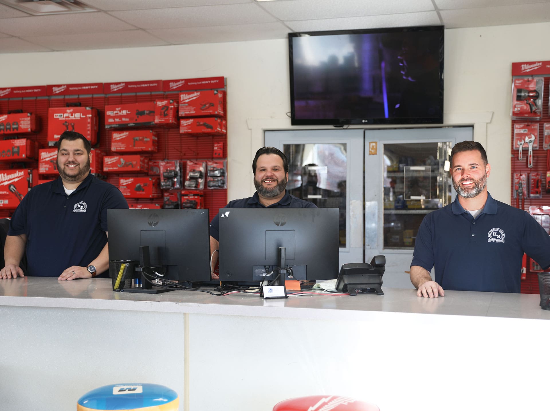 The counter support team at Weinstein Plumbing Supply Kennett Square PA