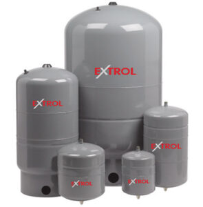 Amtrol 390321 SX-60V 100 PSI 32 Gal Extrol Steel Vertical Boiler System Expansion Tank