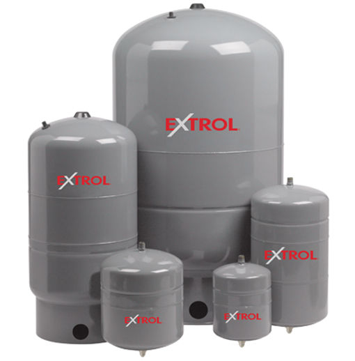 Amtrol 390321 SX-60V 100 PSI 32 Gal Extrol Steel Vertical Boiler System Expansion Tank