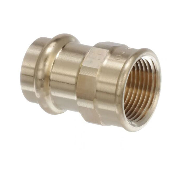 Viega 2912ZL 79335 1X11/4 PXFPT ProPress Bronze Adapter Lead Free