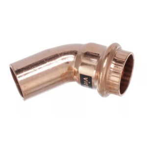 Viega 29261 77063 11/4 PXFTG ProPress Copper Short Radius Street 45 Degree Elbow