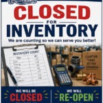 Closed for Inventory
