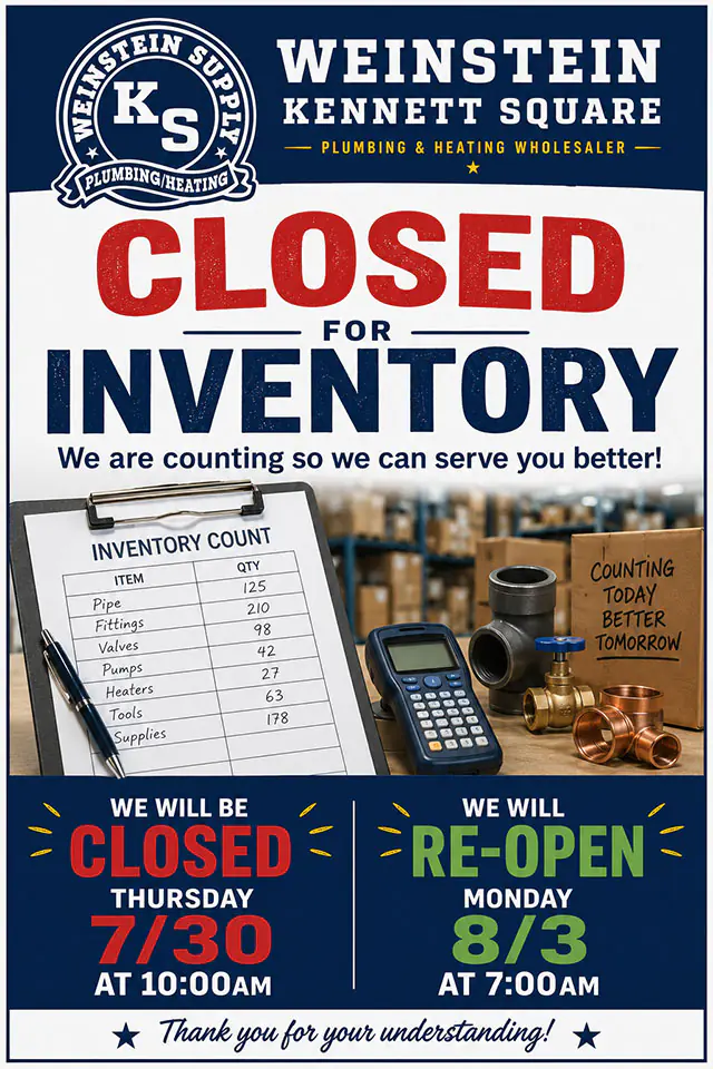 Closed for Inventory