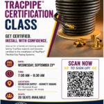 Tracpipe Certification Class event flyer