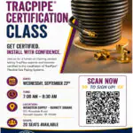 Tracpipe Certification Class event flyer