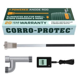CORRO-PROTEC 96383 POWERED ANODE ROD FOR BRADFORD WHITE (COMES WITH OUTLET MANIFOLD) CORRO-PROTEC 96383 POWERED ANODE ROD FOR BRADFORD WHITE (COMES WITH OUTLET MANIFOLD)